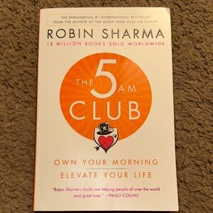 The 5 AM Club Book by Robin Sharma
